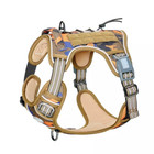 Auroth Tactical Dog Harness Adjustable Dog Vest With Handle - Blue orange Camo