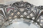 Antique German 800 Fine Silver Repousse Designed Small Dish - 31 8 Grams 