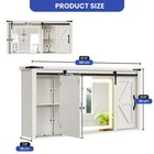 Bathroom Cabinet Wall Mounted Mirror Storage Organizer Sliding Door W  Led Light