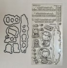 My Favorite Things Spill The Tea Stamp    Die-namic Dies Sets Retired Brand New