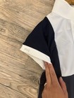 For Horses Show Shirt Navy With White Large 