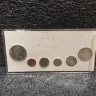 Canadian Modern Coinage Type Set 6-coin W  Silver Coins Crown Holder Uncert