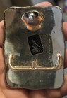 Vintage Crumrine Belt Buckle  Eagle Belt Buckle Silver Plate Bronze Eagle trim