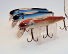  Vintage Pflueger 2 Musky 9509 Mustang -9512 Fishing Lures 