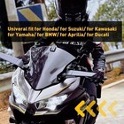 Motorcycle Side Mirrors For Yamaha Yzf R1 R3 R6 Rearview Wind Wing Adjustable