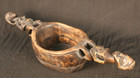 Vintage African Tribal Wood Sculpture Dogon    Ceremonial Container 18 1 2   