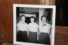 Vintage 1940 s Photo Pretty Young Ladies