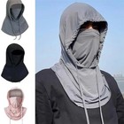 3-in-1 Cooling Balaclava Face Mask Sun Face Shield Uv Protection Full Head Hood