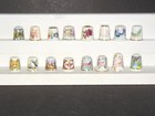 Vintage Lot Of 16 Thimbles 1980s And 1990s International England Germany Austria