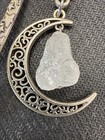 Metal Bookmark Pretty Crystal   Silver Stars   Sun