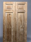 Antique French Double Doors  39x96 75  European Doors  Raised Panel Doors A619