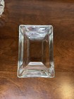 Vintage Glass Ashtrays Set Of 2