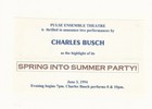Charles Busch  ca  1978-94  Photo Archive