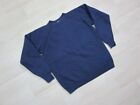 Vintage 1950 s Sears Utility Wear Blank Sweatshirt Navy Blue Freedom Gusset 60s