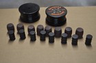 Lot Of 18 Miniature Wooden Accessories  lionel  1950s  For Trains displays E-