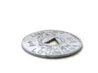 Louisiana Luxury Tax Token 1 Silver Tone