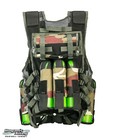 Zaf Industries Tactical Paintball Vest - Woodland Camo