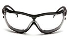 Pyramex V2g Fog Free Clear Lens Safety Glasses With Magnification 2 5