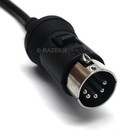 New Dm-507-5r Replacement Microphone For Realistic Cb Radio 5-pin Din Mic Plug