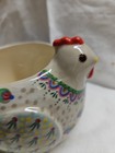 Natural Life Whimsical Chicken Mug Planter Pot Folk Art Farmhouse Decor Gift