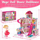  new Barbie Dreamhouse  Pool Party Doll House With 4 Story Slide  