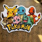 Anime Pokemon Group Shaped Rug Soft Fluffy Kids Play Carpet Or Game Room Decor