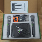 Shure Microphone Glxd4 beta58a Dual Channel Digital W 2pcs Mic Wireless System