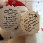 Coca-cola Polar Bear Bean Bag Plush Stuffed      White