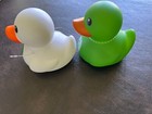 Publix Supermarkets 2024 Green   White Rubber Ducks Jeep Toy Collectible New