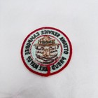 Smokey Bear Patch Ottawa Service Camporee Proud Lake May 69 Vintage Badge