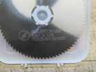Fullerton Solid Carbide 4  Slitting   Slotting Saw 1  Arbor 1 8  125  Thick 80 T