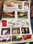 15 Hand Signed Kustom custom George Barris Signatures   Puzzle Cards Too
