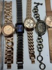 Mixed Brands Watches All Metal Lot Of 25 For Parts Repair