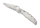 Spyderco Endura 4 Knife C10ps Combo Edge Vg-10 Blade Stainless Steel Handle