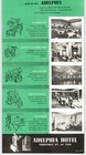 Philadelphia Pa Adelphina Hotel Original Brochure Vintage 1940 s Chestnut Street