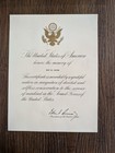 President John F  Kennedy Signed Memorial Cert   Leather Photo Album 178 Photos