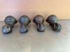 Lot Of 4 Matching Antique Clawfoot Cast Iron Tub Ball claw Bath  Feet Legs