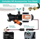 Rv Macerator Pump 12v  12gpm Self-priming Macerator Pump For Rv Kit With Storage