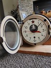 Vintage Russian Soviet Navy Komandirskie Red Star Submarine Clock As Is  Mcm