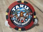 Taku Harley Davidson Emblem Poker Chip - 120th Year Anniversary - Juneau  Alaska
