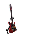 Joe Satriani Silver Surfer Mini Guitar Model Rock Artist Collectible 10 Inches