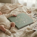 Baby Memory Book First 5 Years Keepsake Journal Hard Cover Ring Binder