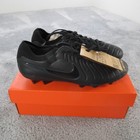 Nike Tiempo Legend 10 Pro Fg Shoes Mens Size 7 5 Black Soccer Cleats Dv4333-002