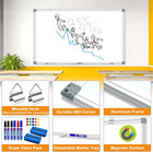 Large Magnetic Dry Erase Whiteboard  60 x40  White Board For Wall With Long Pen