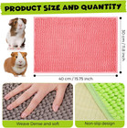 8 Pcs Guinea Pig Cage Liner For Guinea Pig Cage Bedding Reusable Rabbit Mat Pad 