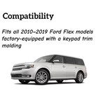 For Ford Flex 2010-2019 Illuminated Door Keypad Lh Driver Side Ba8z-7420555-ac