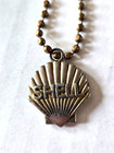 Vintage 1950 s Shell Oil Company Keychain
