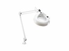 Luxo 17255lg Kfm Magnifier Lamp 30    Spring K-arm 5-d Weighted Base   Edge Clamp
