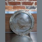 Vintage Brass Porthole Window Rim 15  Authentic Maritime Nautical Glass       