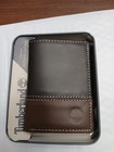 Timberland Men s Premium Genuine Leather Trifold Wallet Black-brown D87221 77bc